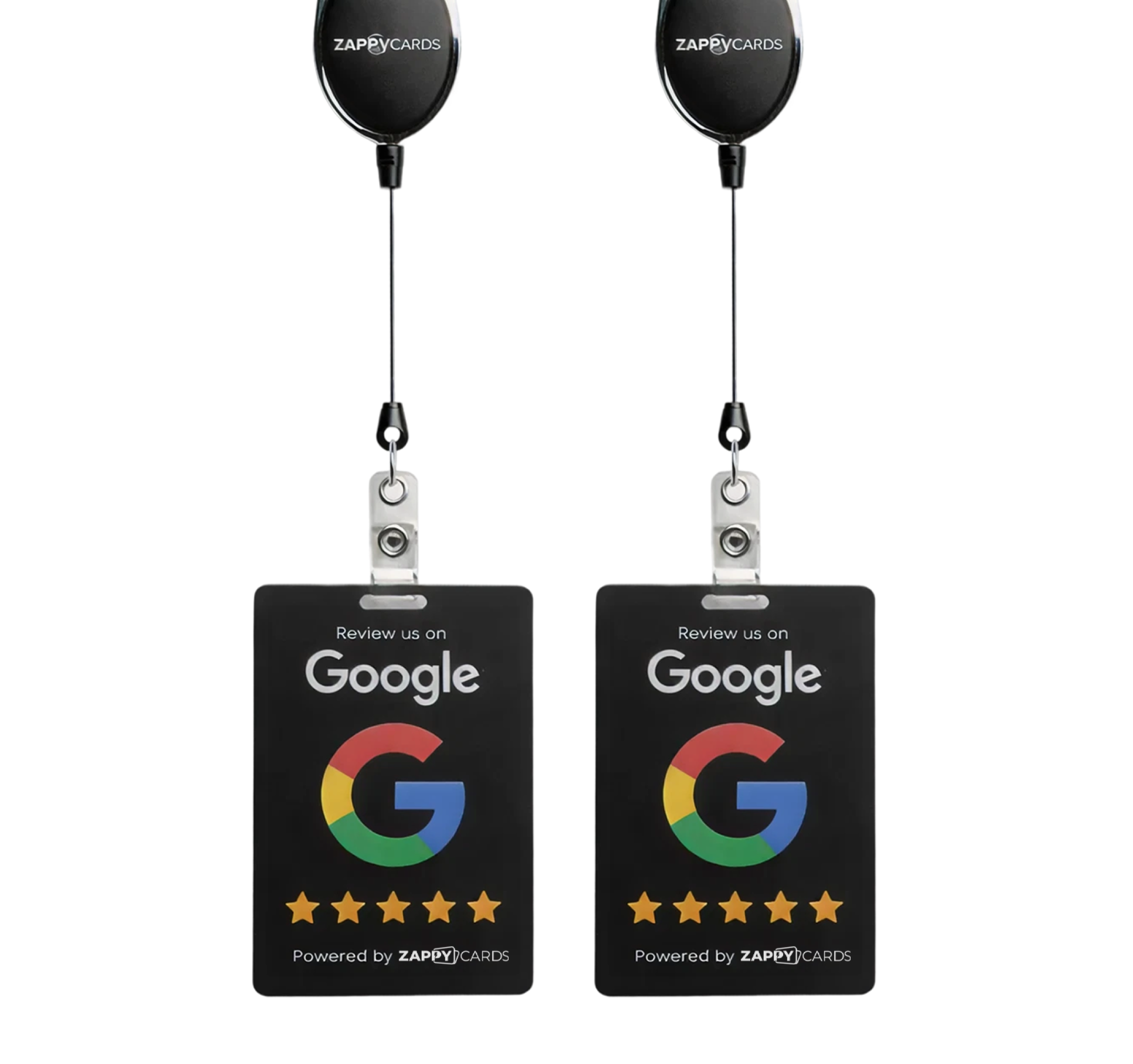 ZappyService Card — Wearable Google Review Card for Service Pros