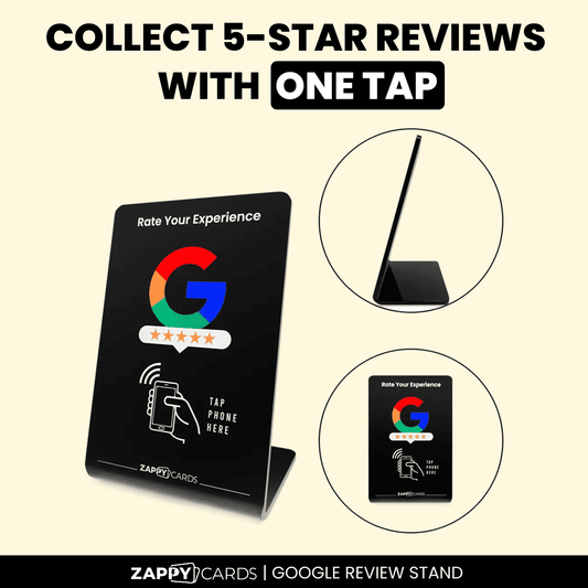 ‍Zappy Google Review Stand (100% off)