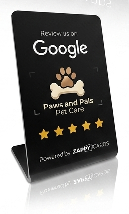 Paws and Pals Pet Care stand